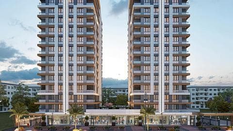 Appartement avec vue sur mer à vendre avec 2 et 3 chambres à Kucukcekmece, Istanbul — 1/16