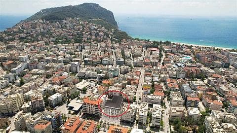 Appartement 1 chambre à vendre dans le centre d'Alanya avec citoyenneté — 1/10