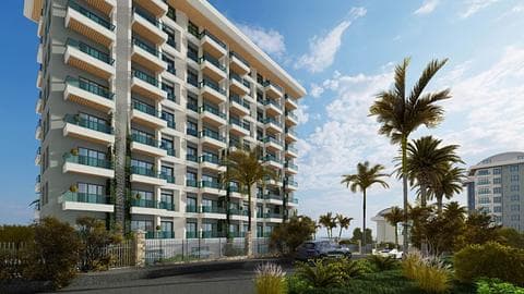 Propriété à vendre à Mahmutlar, Alanya : appartements de 1, 2, 3 chambres avec piscine et salle de gym — 1/10