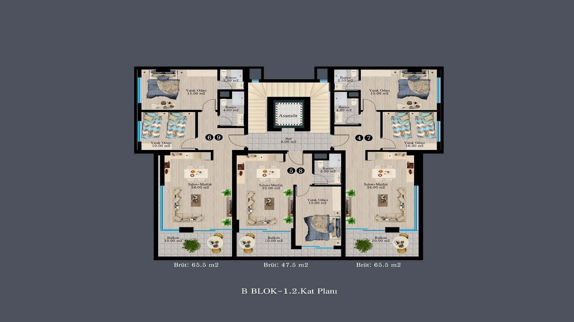 Image du plan d'étage 1