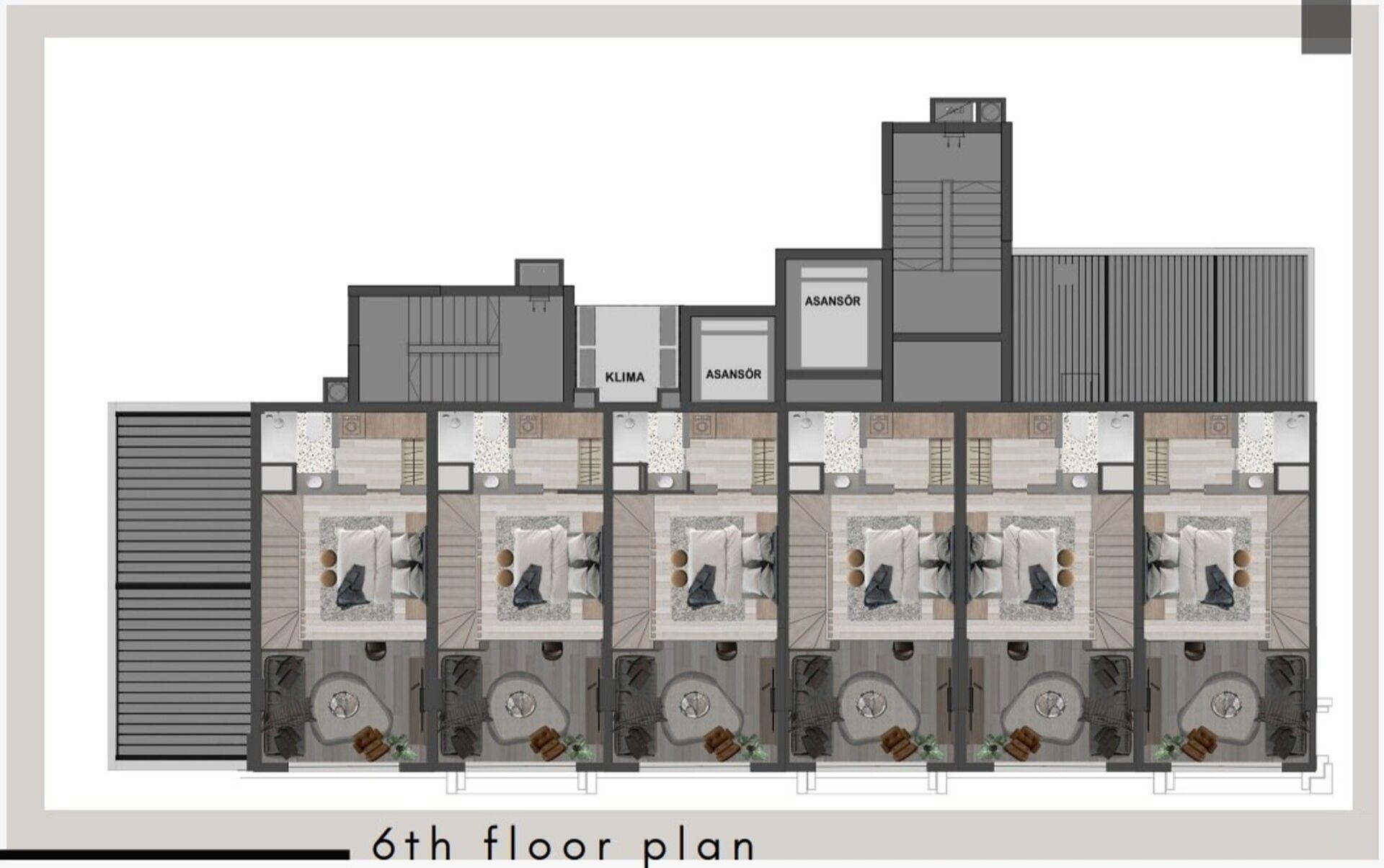 תמונת תוכנית קומה 6