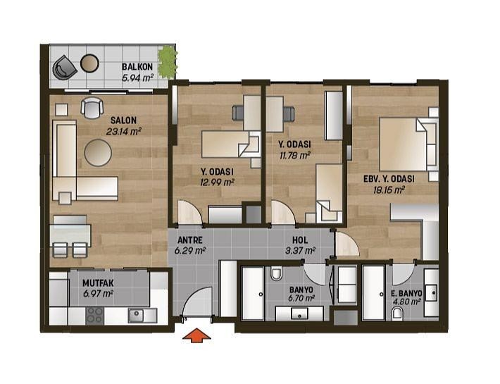 Grundrissdarstellung 8