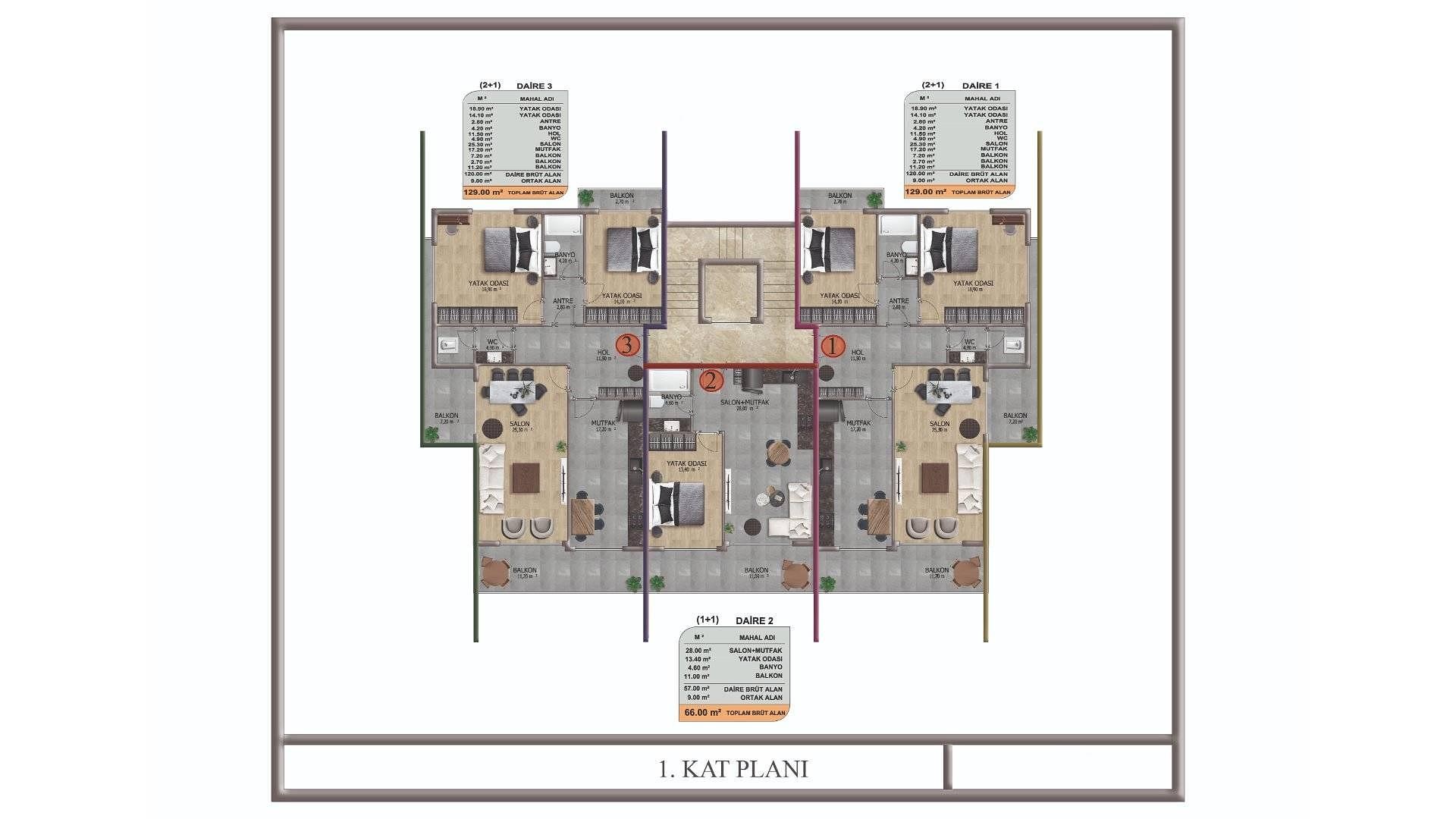 صورة مخطط الطابق 3 