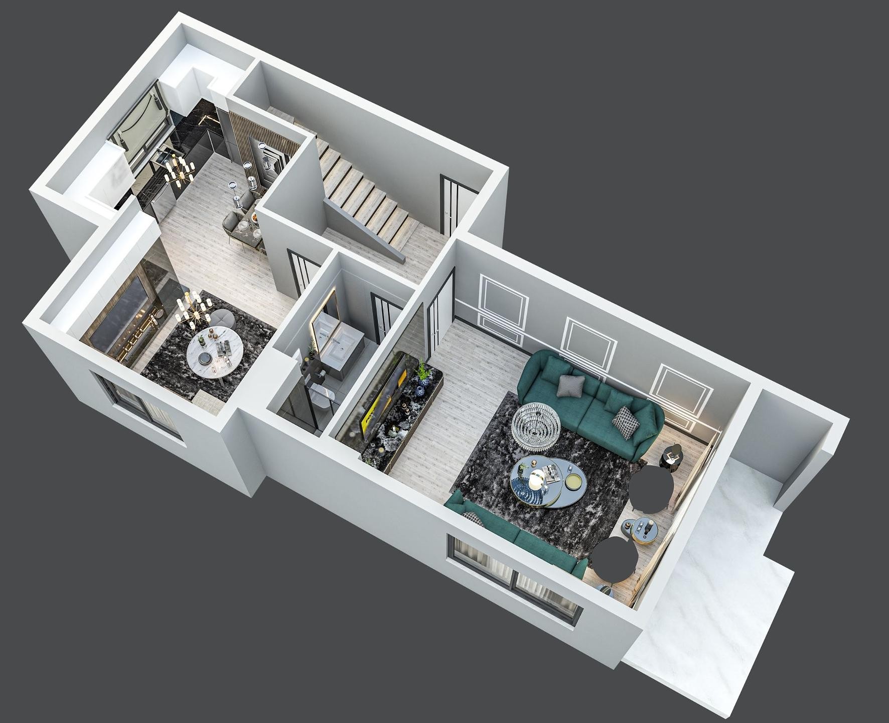 Aukšto plano vaizdas 4