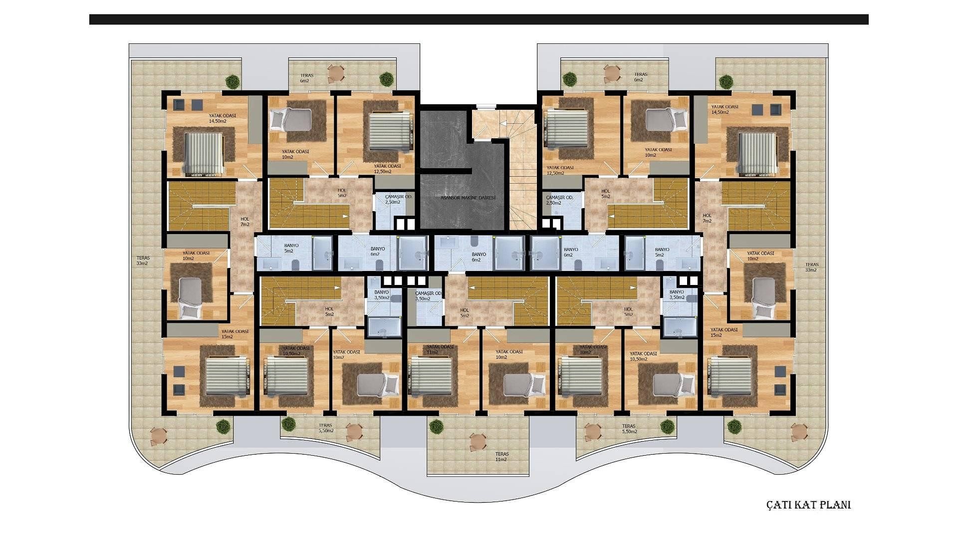 Image du plan d'étage 6