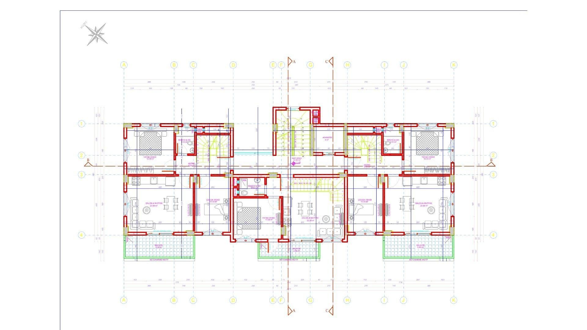 תמונת תוכנית קומה 8