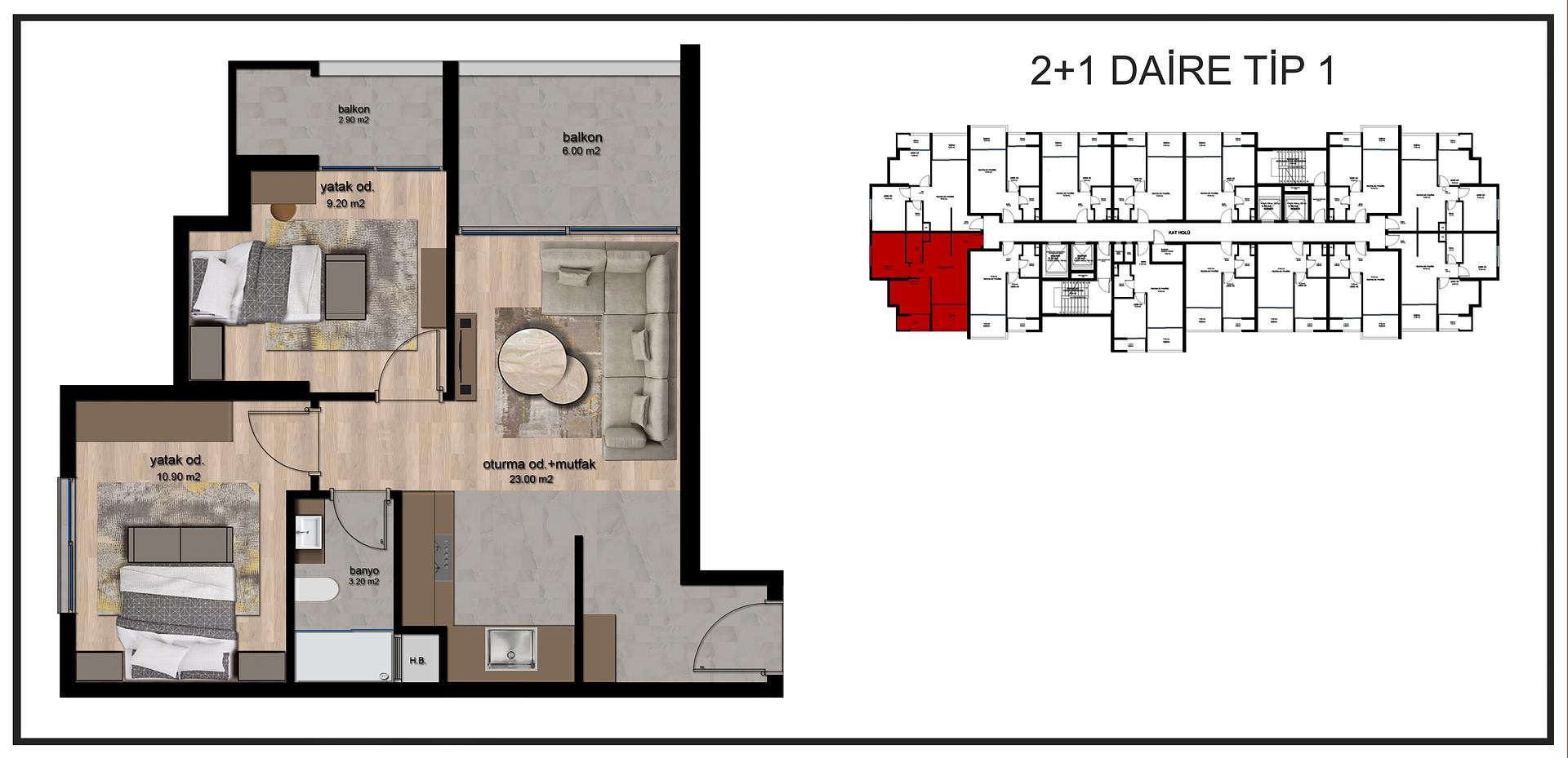 Image du plan d'étage 4