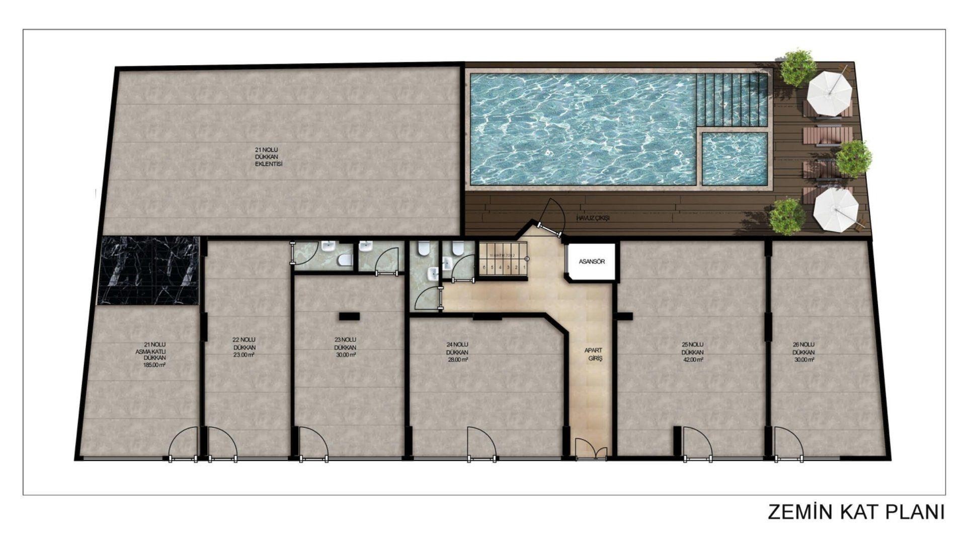 صورة مخطط الطابق 1 