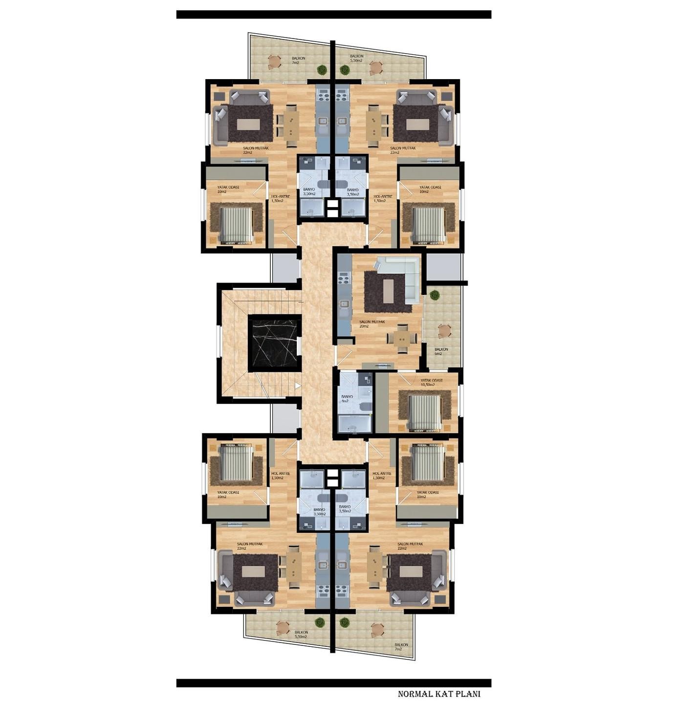 Image du plan d'étage 3
