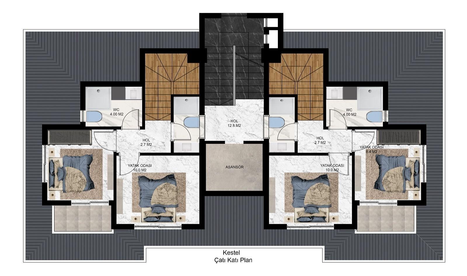 صورة مخطط الطابق 4 