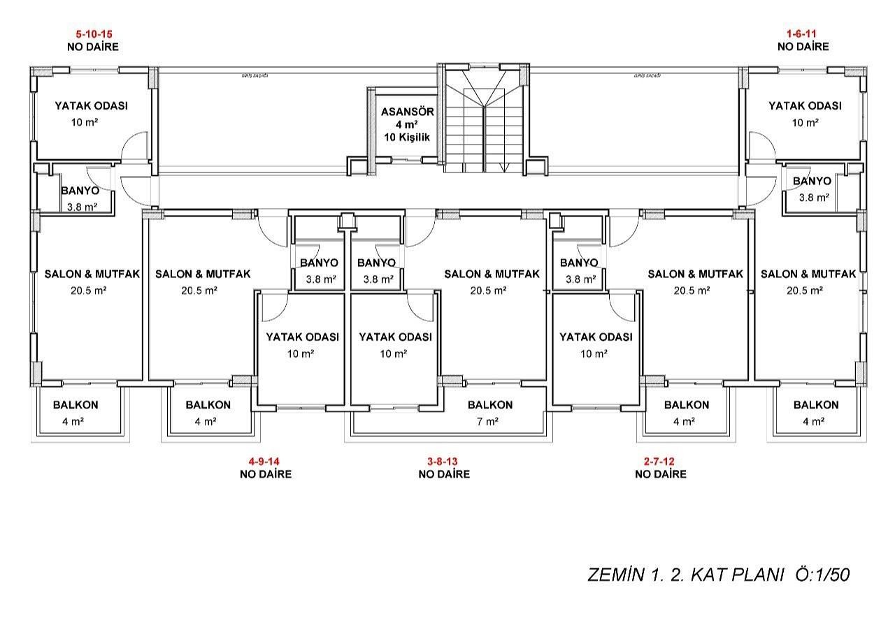 Image du plan d'étage 1
