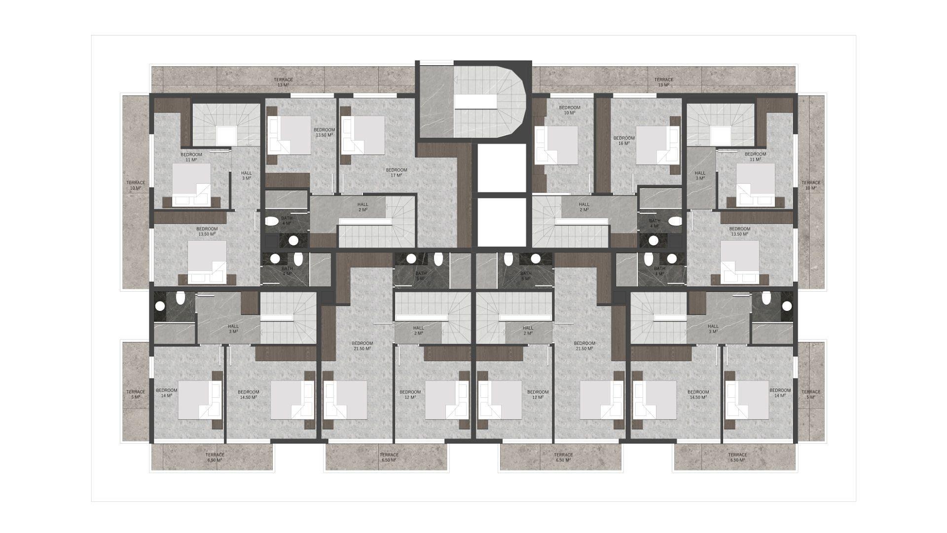 Image du plan d'étage 6