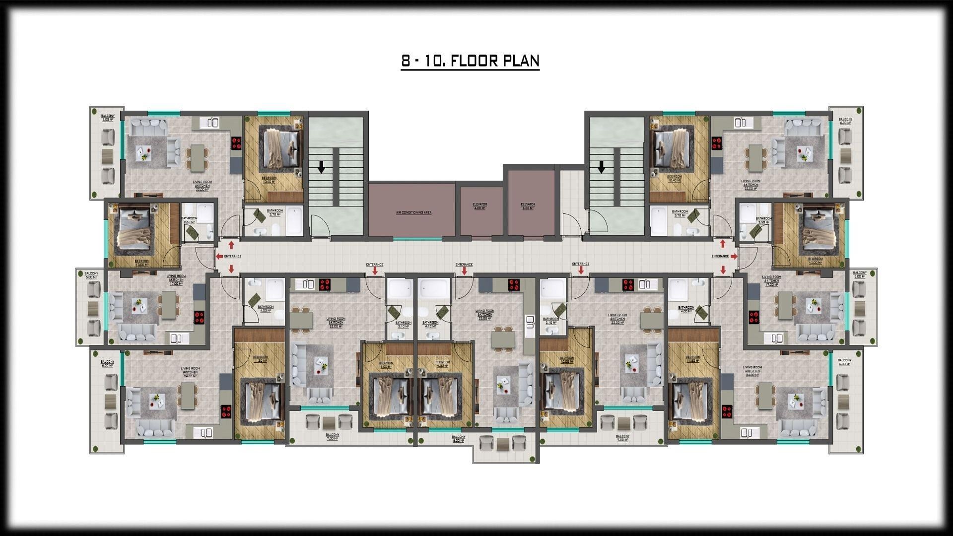 صورة مخطط الطابق 3 