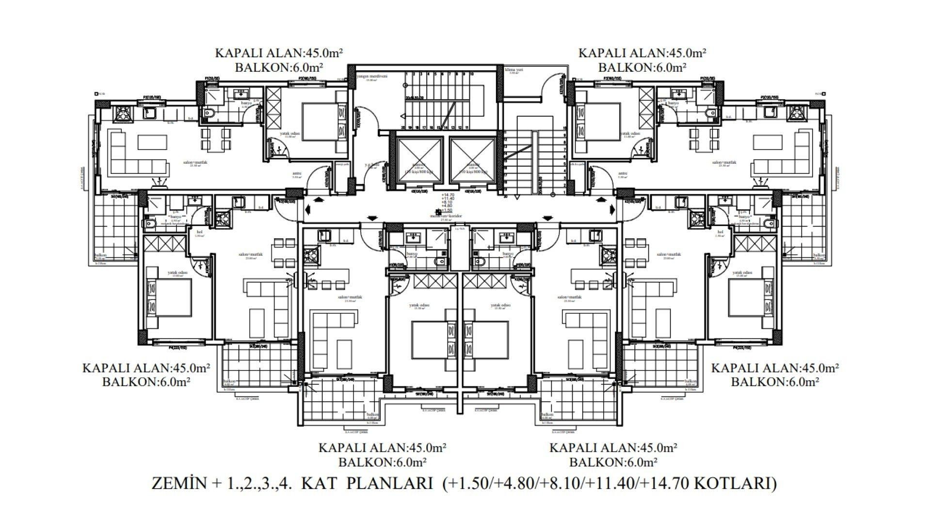 صورة مخطط الطابق 2 