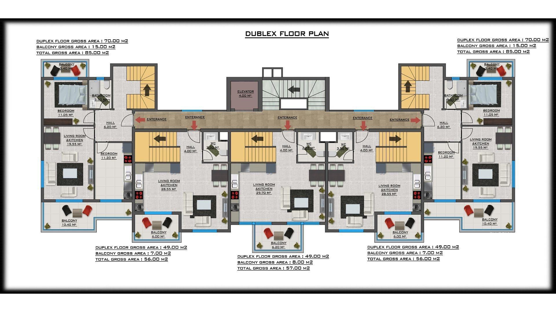 صورة مخطط الطابق 3 