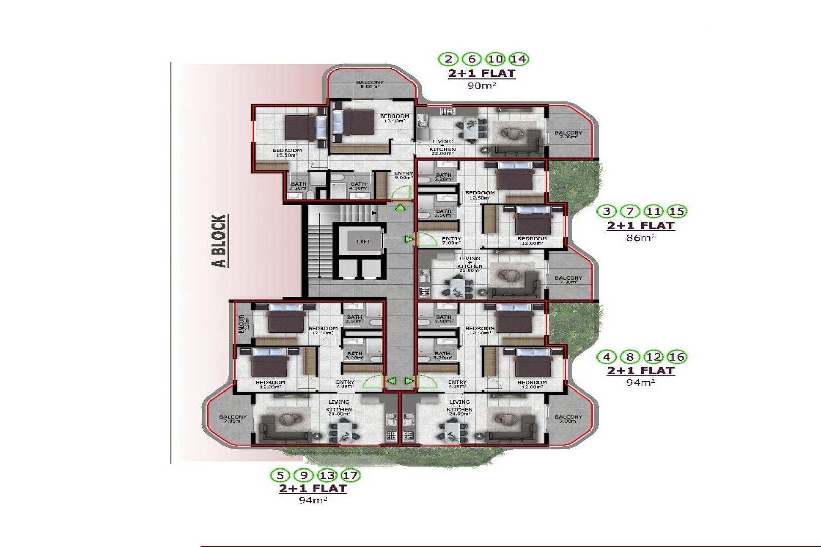 Image du plan d'étage 1