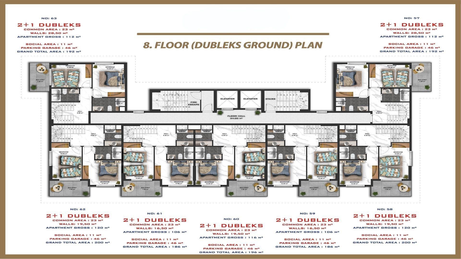 صورة مخطط الطابق 3 