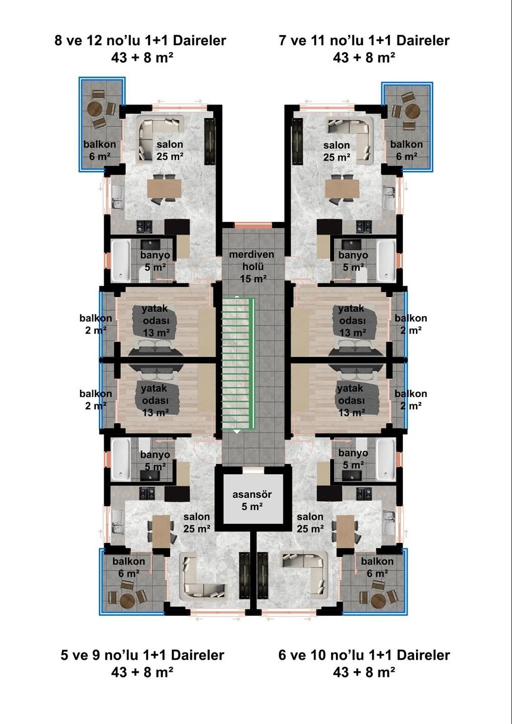 Image du plan d'étage 1