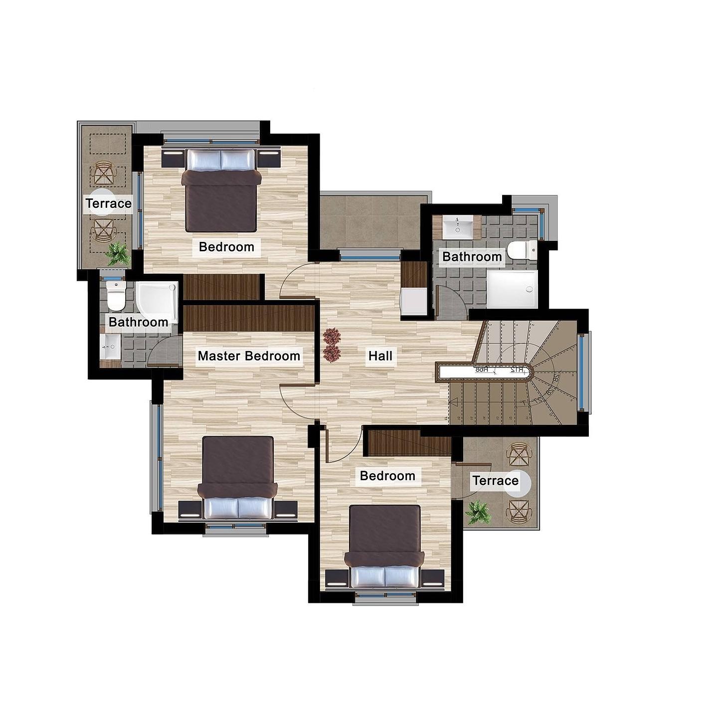 Image du plan d'étage 1
