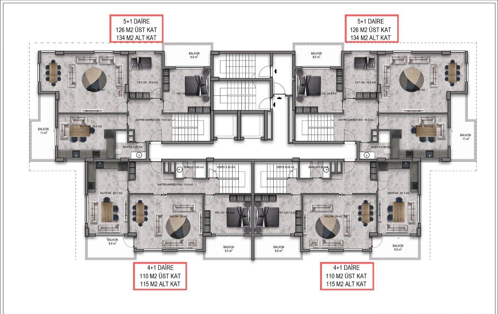صورة مخطط الطابق 3 
