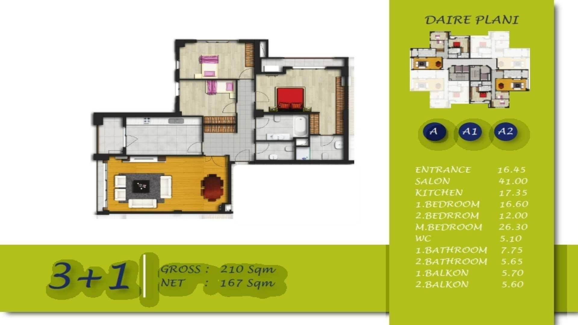 Obraz planu piętra 1