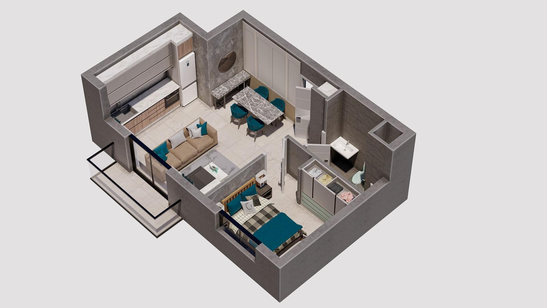 Grundrissdarstellung 3