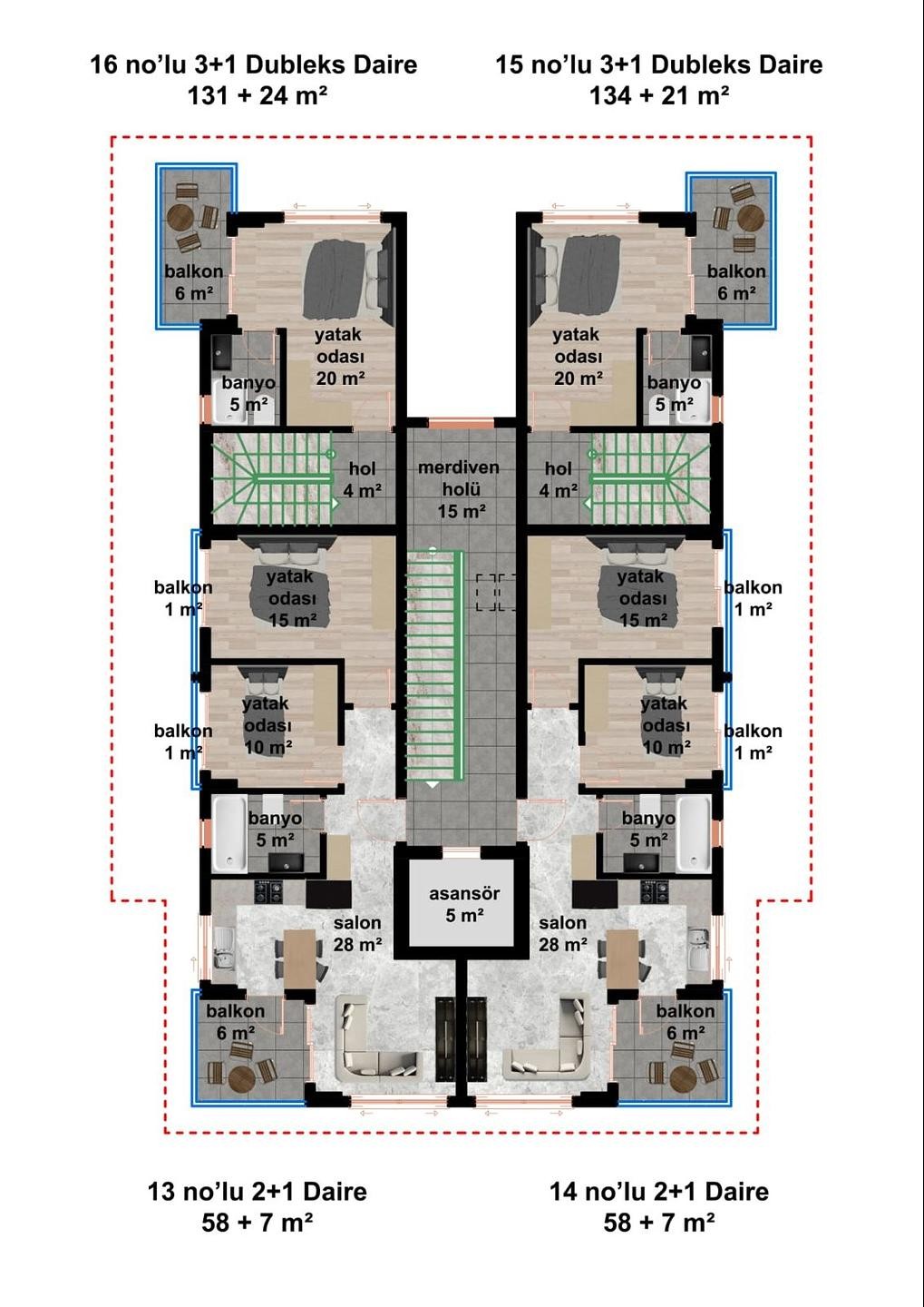 Image du plan d'étage 2
