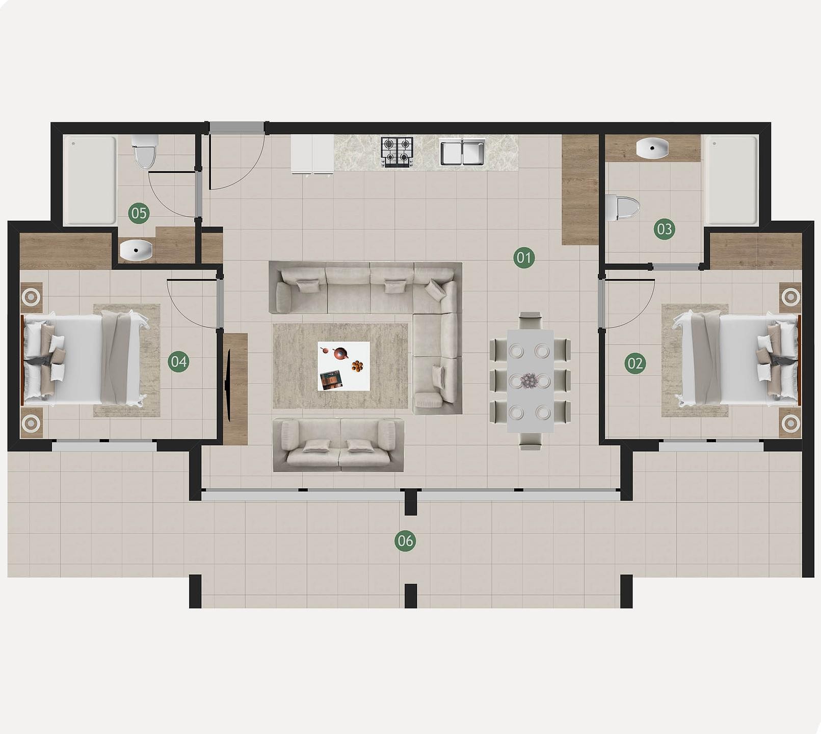 Grundrissdarstellung 1