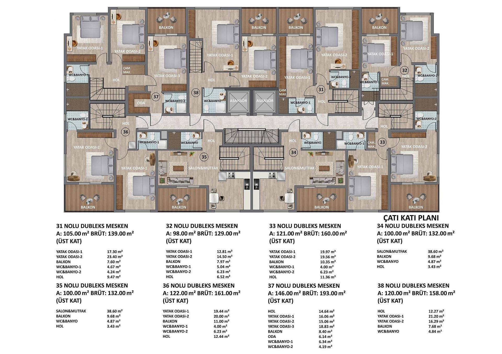 Image du plan d'étage 4