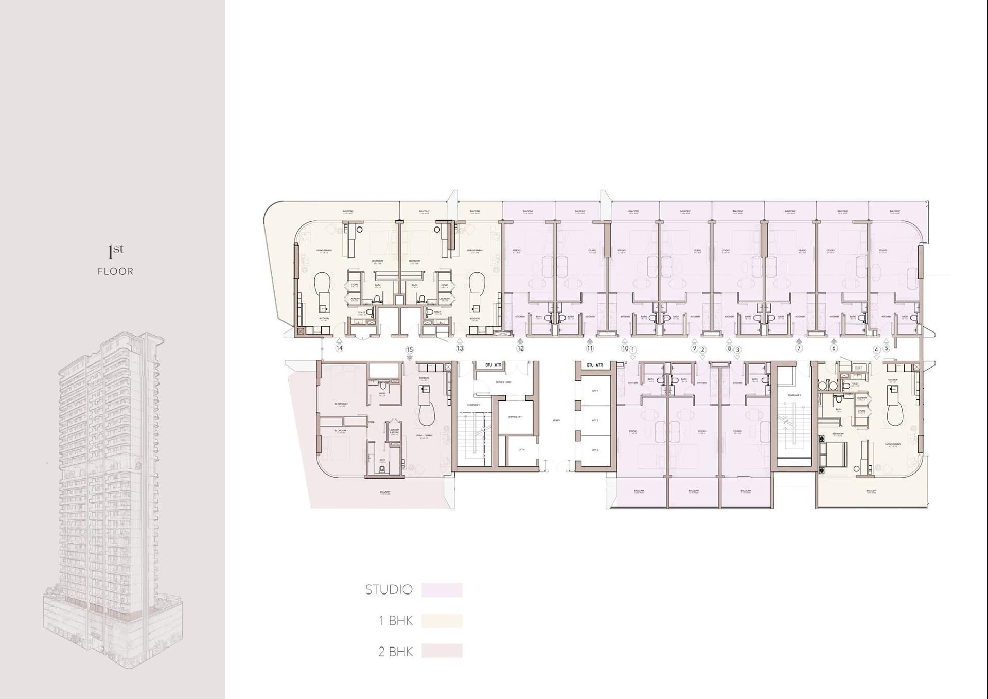 Image du plan d'étage 2