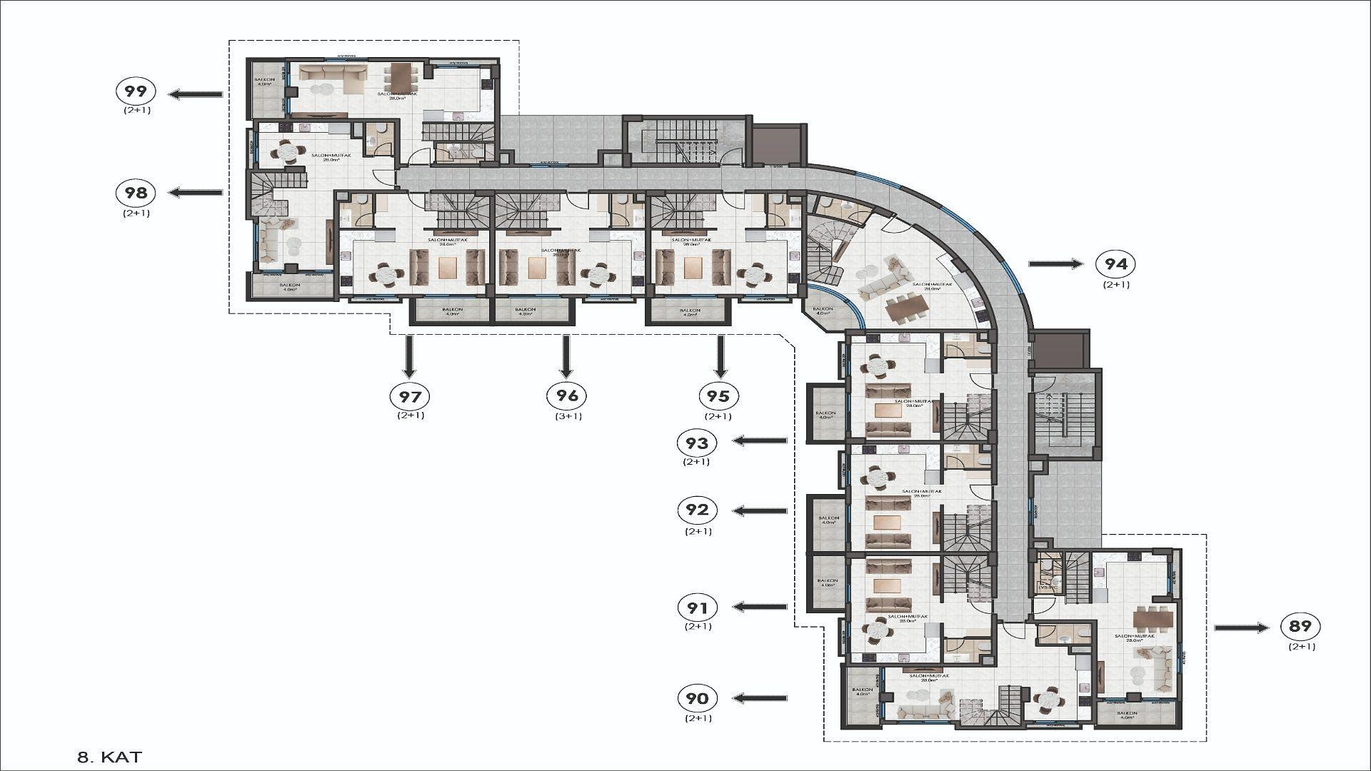 Image du plan d'étage 9
