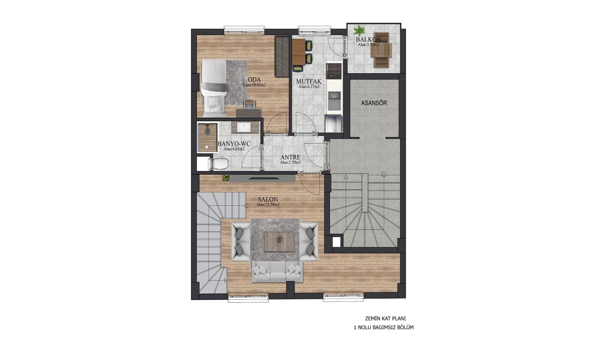 Image du plan d'étage 4