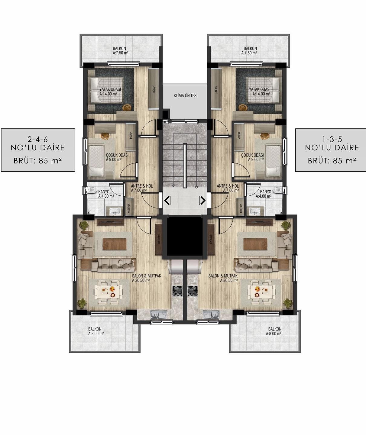 Image du plan d'étage 3