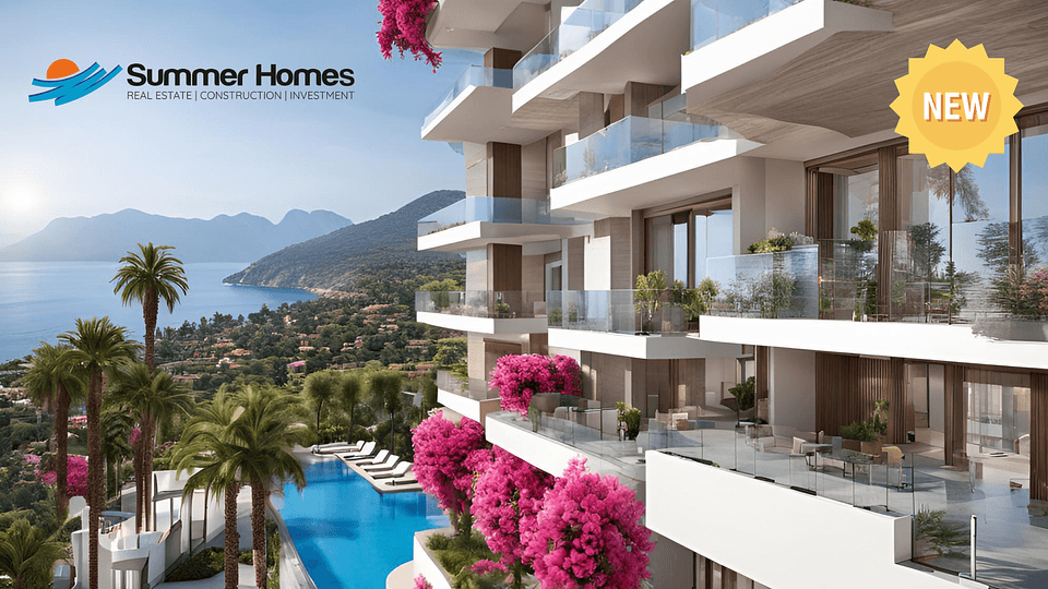 Novos Apartamentos em Antalya