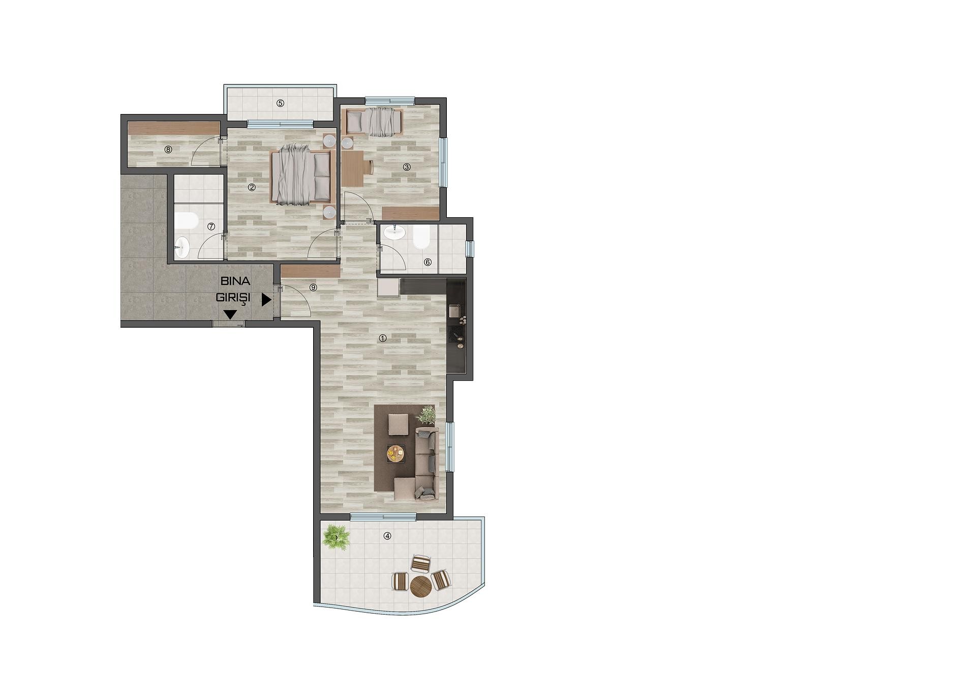 Grundrissdarstellung 4