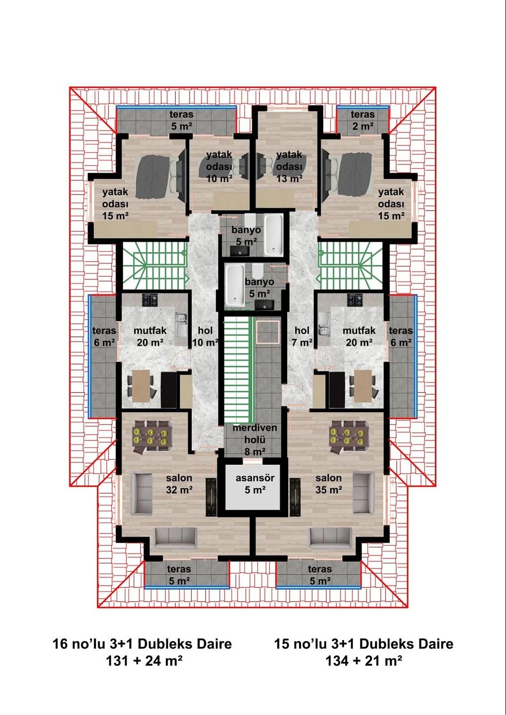 Image du plan d'étage 4