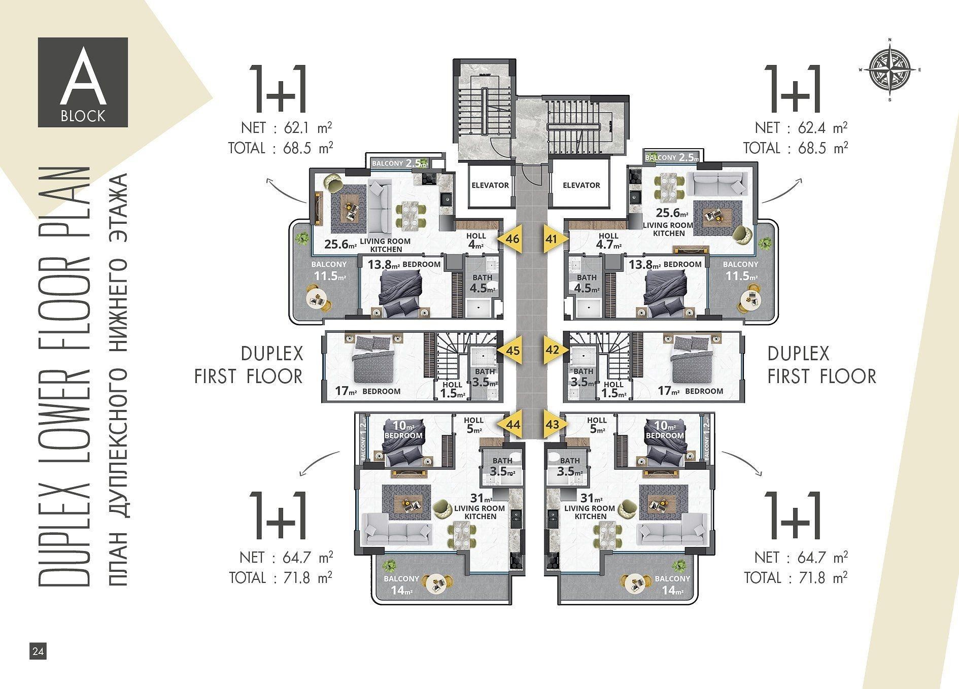 Image du plan d'étage 6