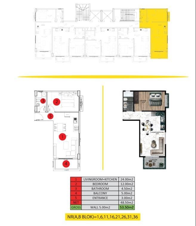 Image du plan d'étage 4