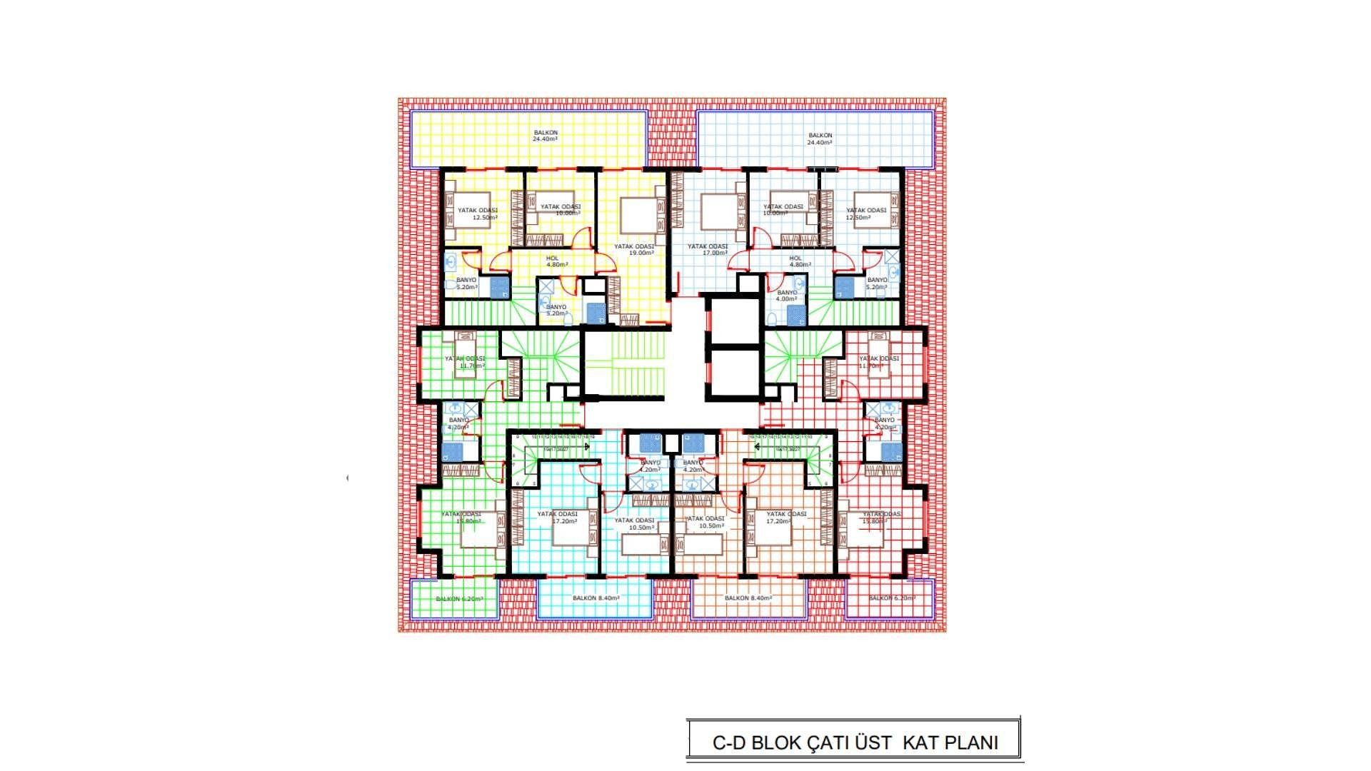 صورة مخطط الطابق 8 