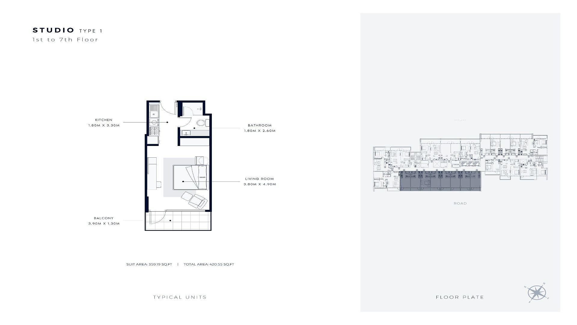 تصویرنقشه طبقه 5