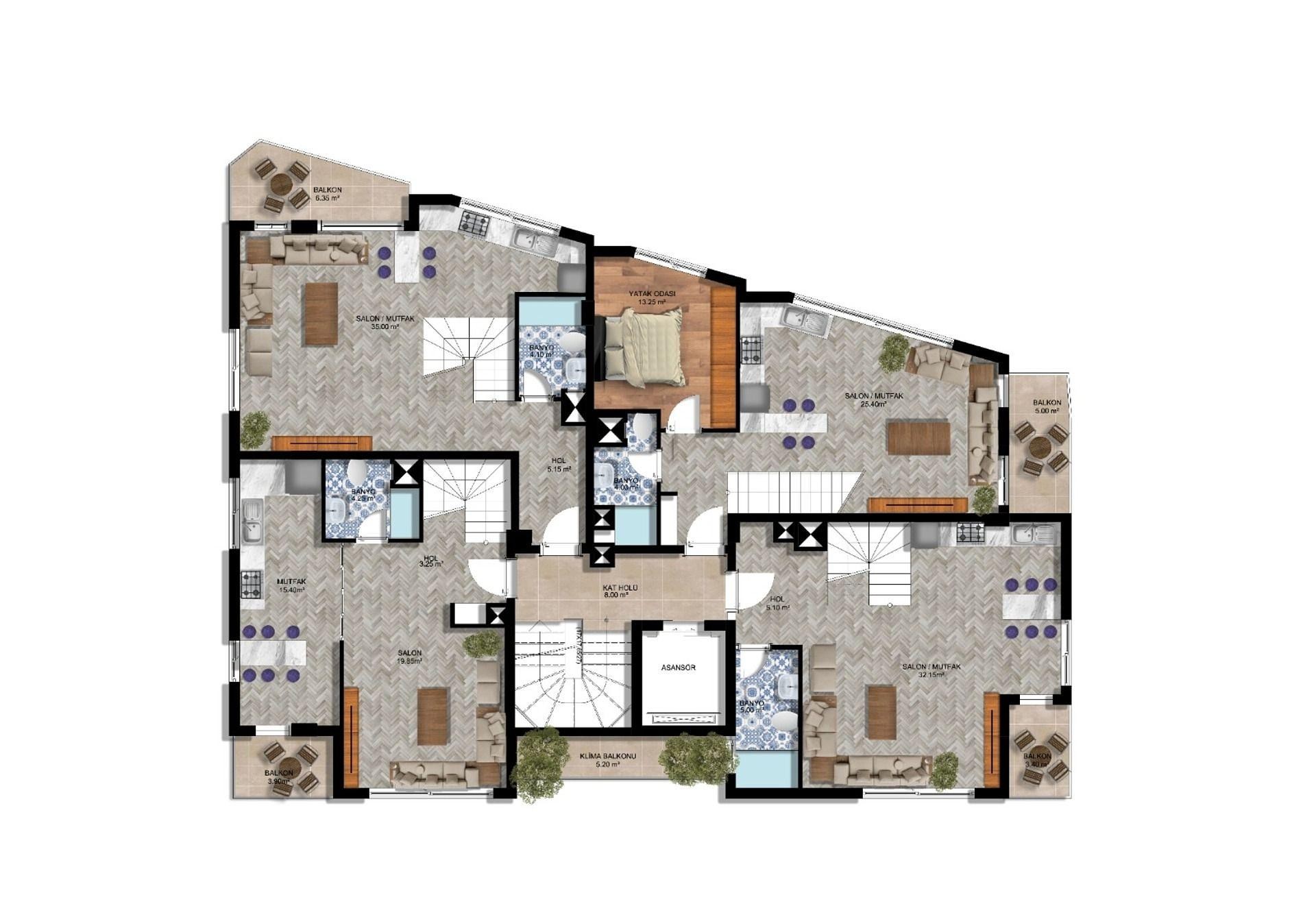 صورة مخطط الطابق 2 