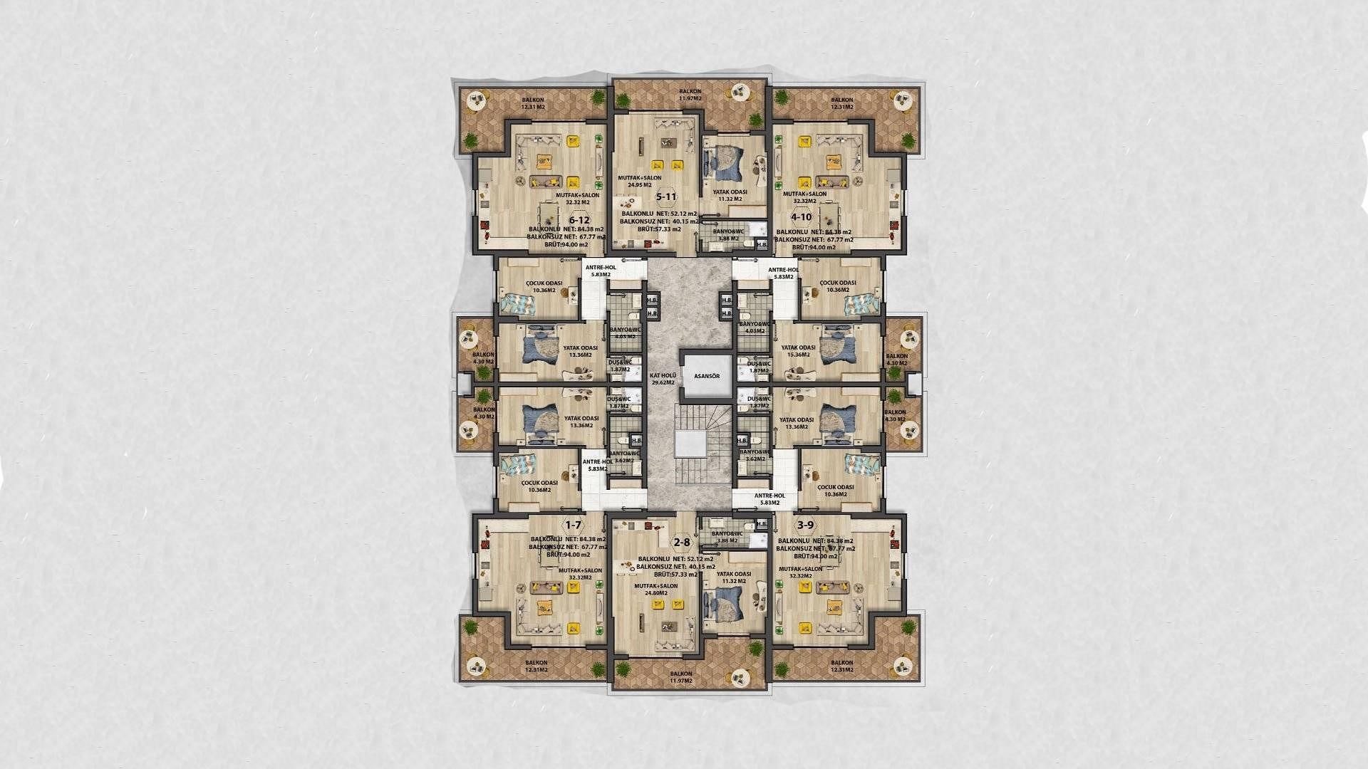 صورة مخطط الطابق 3 