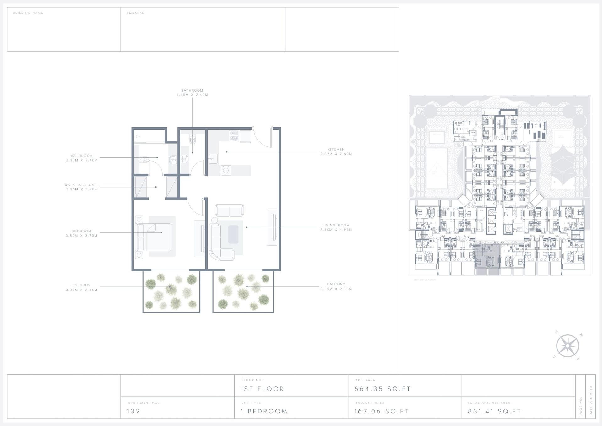 Image du plan d'étage 1