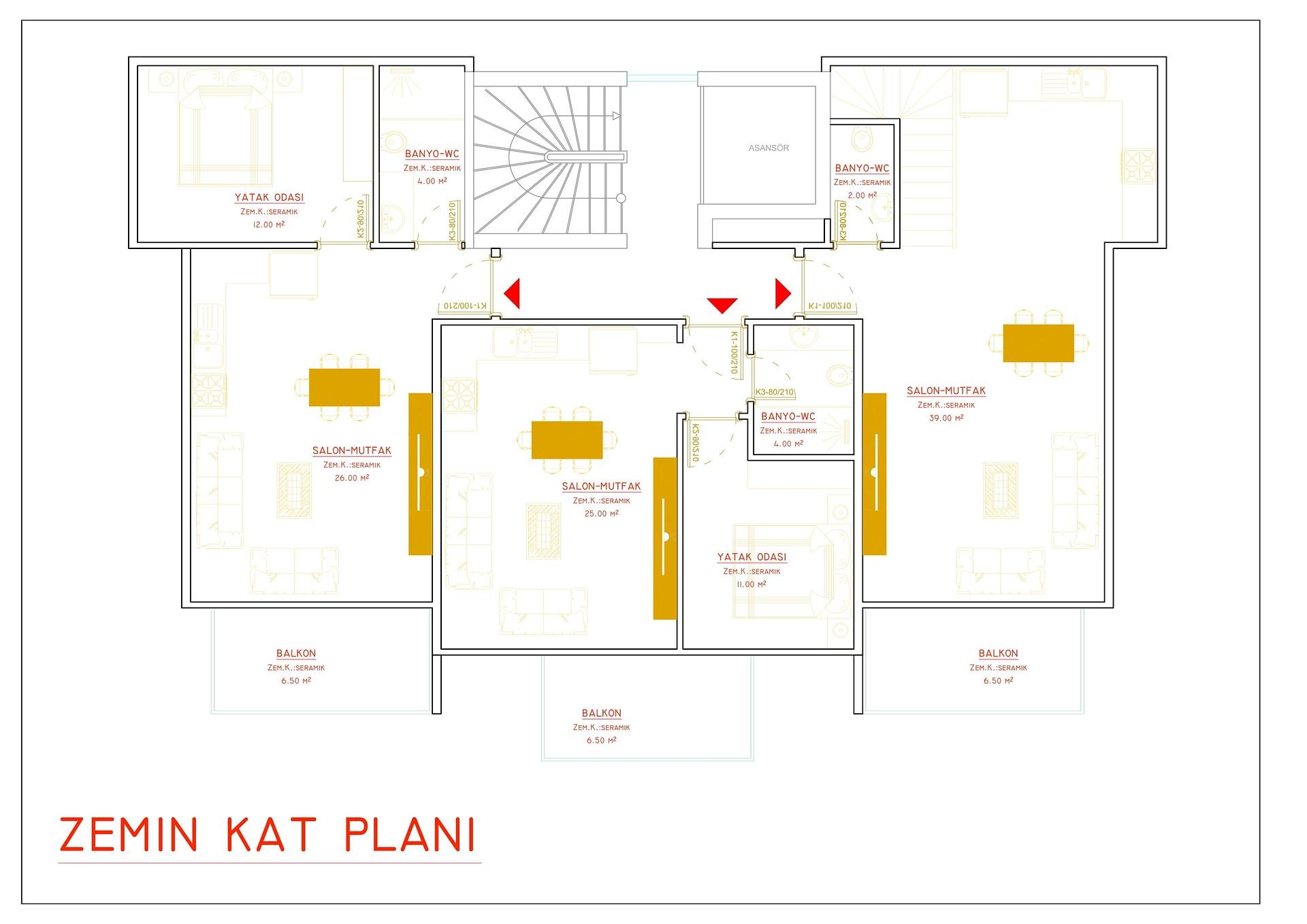 Image du plan d'étage 1