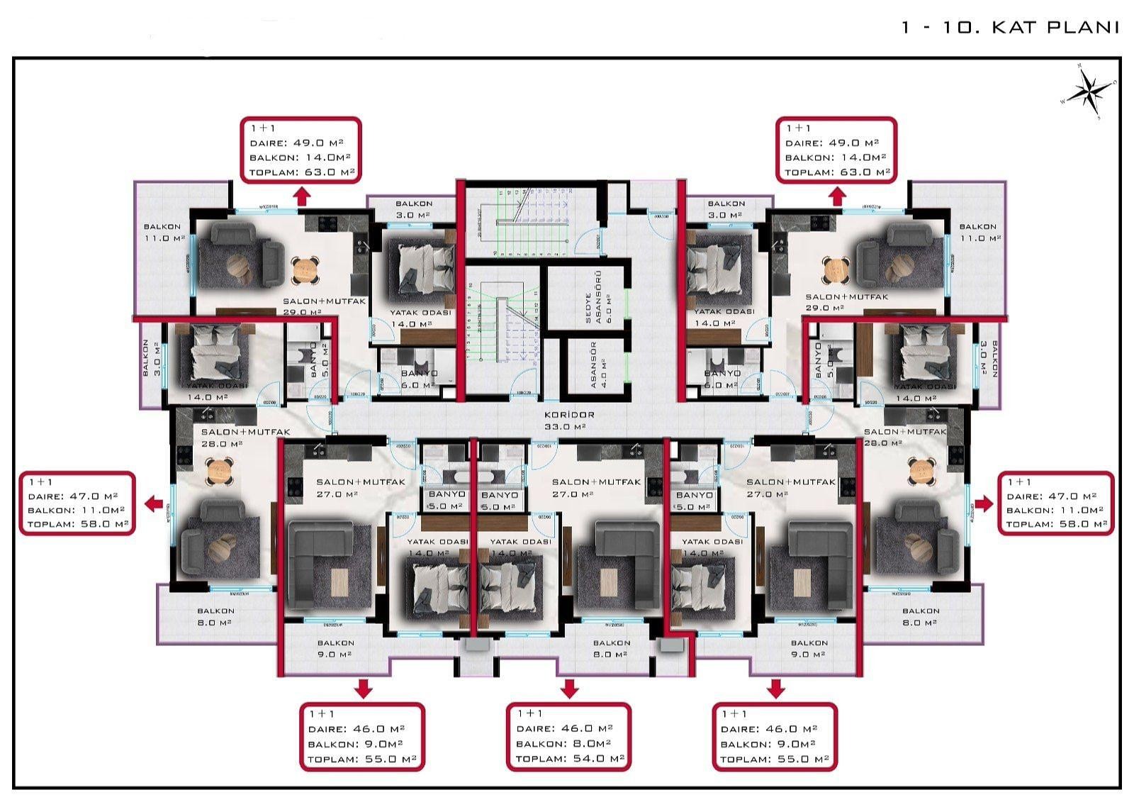 Grundrissdarstellung 8
