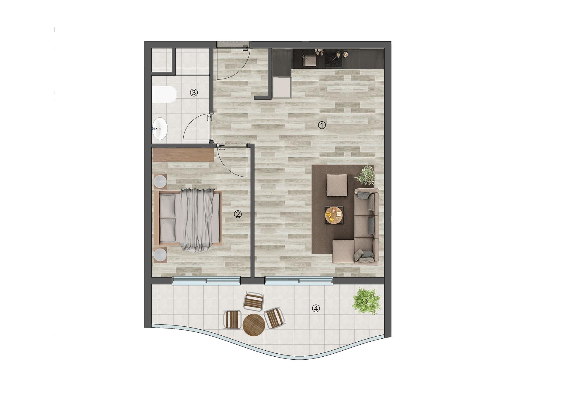 Grundrissdarstellung 16