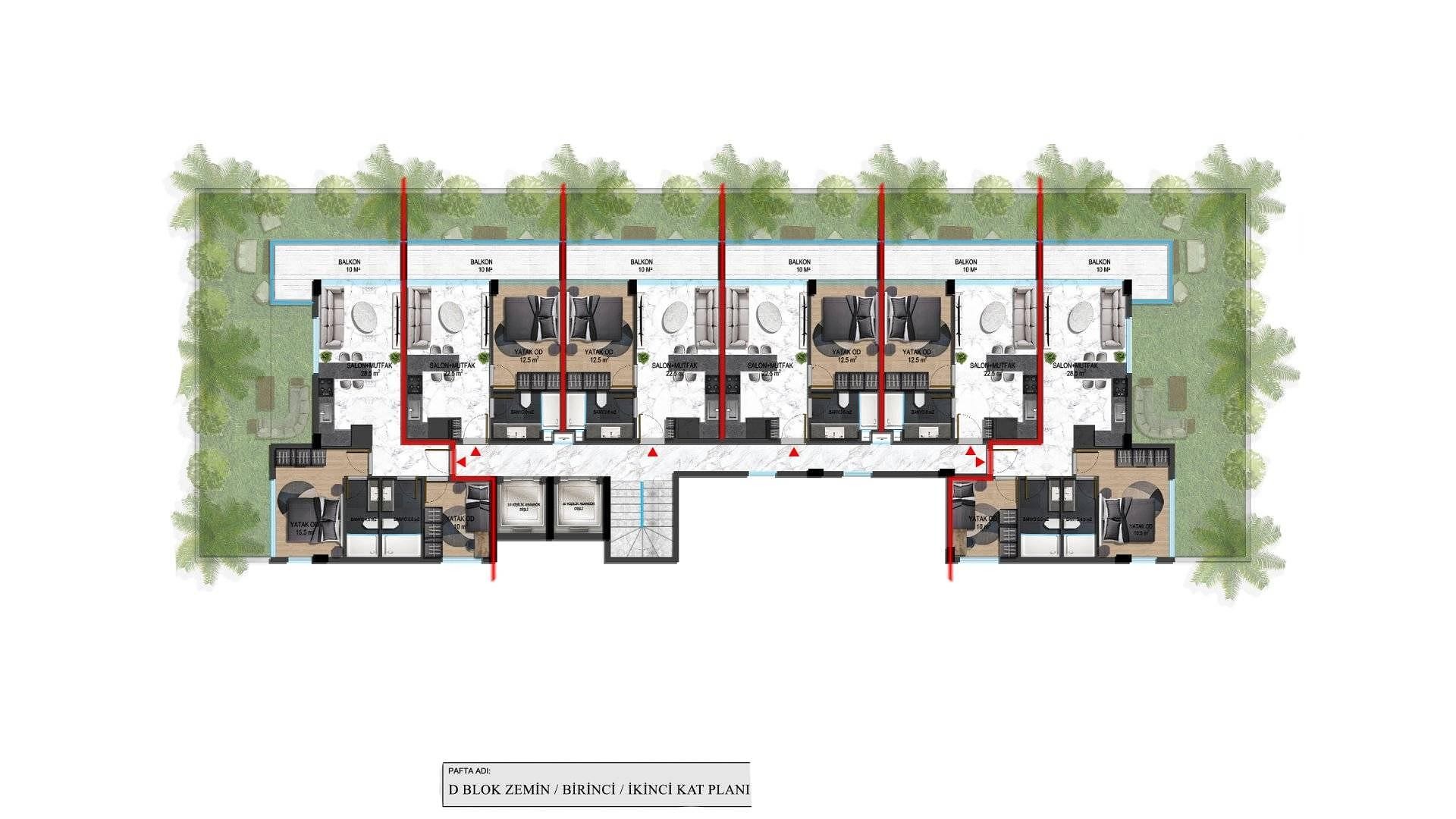 صورة مخطط الطابق 20 