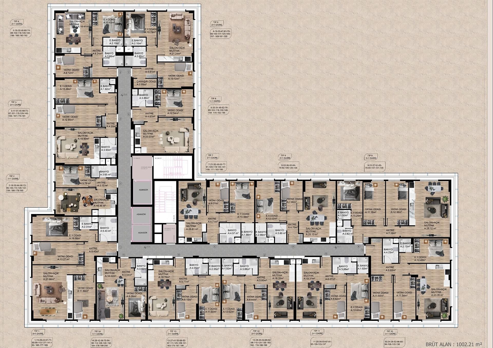 Image du plan d'étage 2