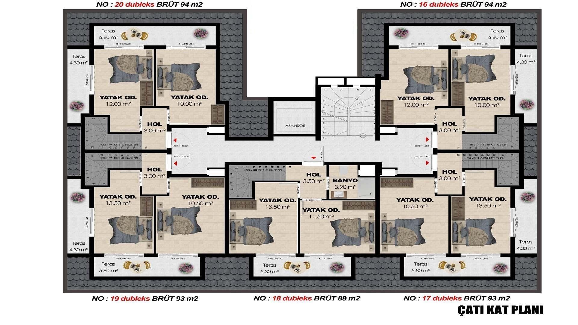 Image du plan d'étage 3
