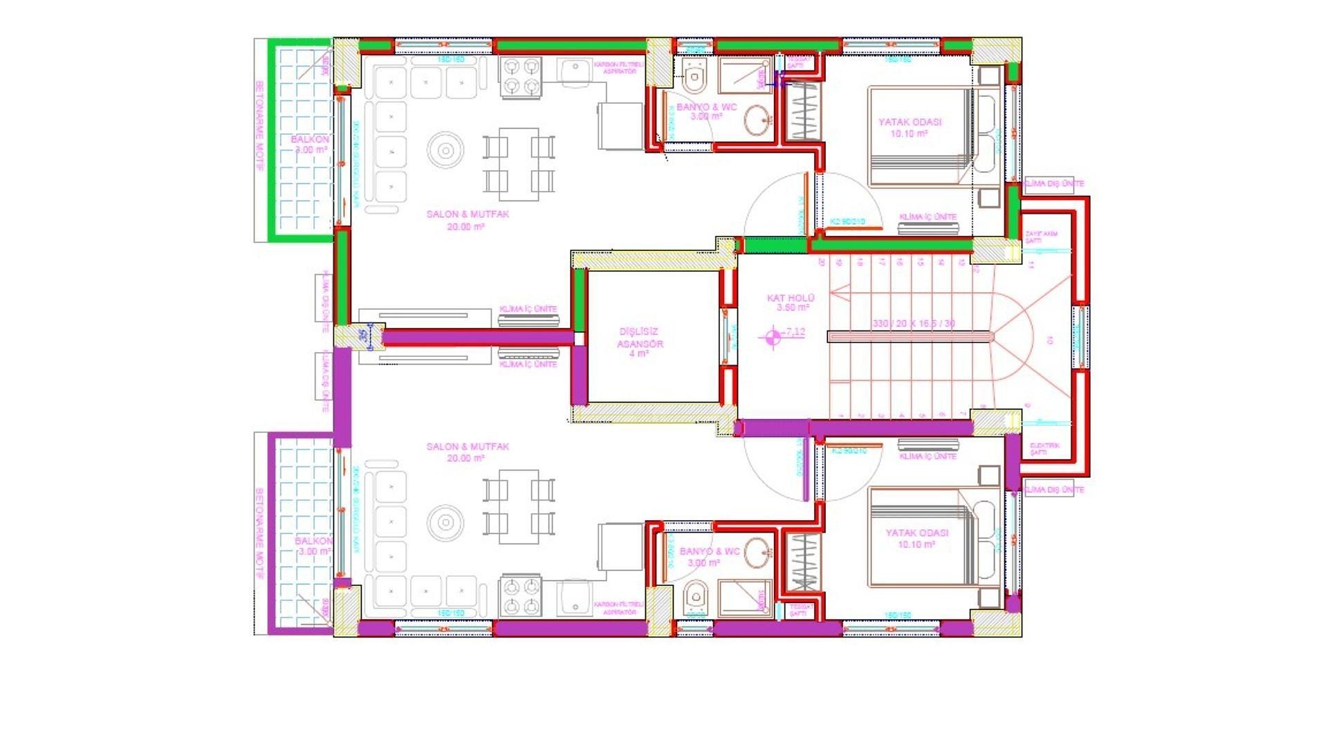 תמונת תוכנית קומה 2